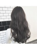 グレージュカラー/イルミナカラー/大人可愛い/暗髪カラー/