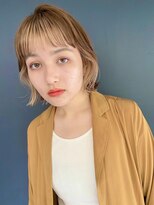 ナル(nalu.)&nbsp;インナーカラー/ハイトーンカラー/ボブ/外ハネ