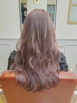 グランシュ 青葉台店(GranCieux) 可愛い波ウエーブ×ピンクバイオレット♪☆