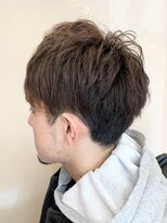 アメイジングヘアー 中沢店(AMAZING HAIR)&nbsp;【AMAZING HAIR 中沢店/安達】好印象 束感メンズショート/パーマ