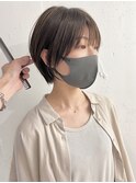 *滝田*大人かわいい小顔ショートカットボブナチュラル20代30代