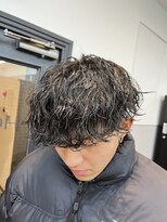 オムデュー(HOMME DEUX)&nbsp;【YUKI】波巻きパーマ