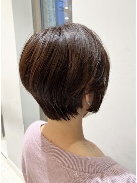 ネオリーブギンザ 銀座店(Neolive GINZA) 明るい白髪染め×大人ショート