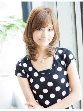 アフロート 武蔵小杉(AFLOAT) ひし形くびれ艶感大人可愛いヘルシースタイルヘアフェミニン