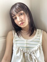 ディッセンバー 渋谷(December)&nbsp;【December】就活カラー×ブリーチなし透明感グレージュカラー◎