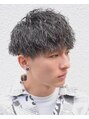 フリーク バーバーショップ 都島店(FREAK BARBER SHOP) ショートマッシュ×縦落ちツイストスパイラルパーマ