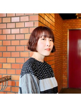 ボスコ 下北沢店(bosco) レッド×ボブ