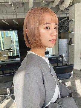 ゲーム バイ アランスミシー 横浜(GAME by Alan Smithee) ハイトーンボブ