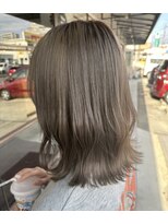 リトン(reton) くすみベージュ×ボブ