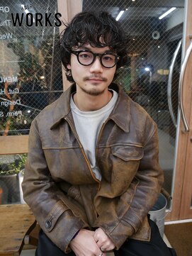 ワークス ヘアデザイン(WORKS HAIR DESIGN) グランジメンズパーマスタイル
