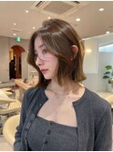 髪質改善＊似合わせデジタルパーマボブ＊美髪【Zina三田】