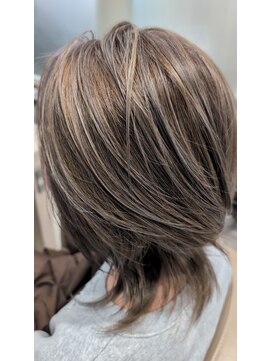 アース 菊名店(HAIR&MAKE EARTH) シークレットハイライトウルフ