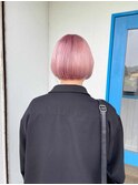 1黒髪ボブルフネビージュ小顔ワンレンダークアッシュ