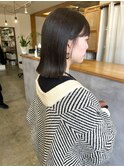 透明感カラー/オリーブグレージュ/明るくできない方にもオススメ