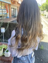 シャンプーボーイアネックス(SHAMPOO BOY Annex)&nbsp;グラデーションアッシュベージュ