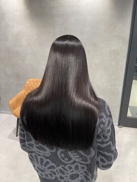 シャルムバイケンジ(Charm.by KENJE) 美髪ストレート艶髪髪質改善縮毛矯正トリートメント銀座有楽町