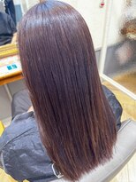 ユーシャンボール(U-CHAMBORD) ナチュラルツヤ感ストレート【寝屋川/髪質改善/白髪ぼかし】