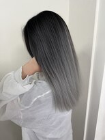 ウル(ulu)&nbsp;バレイヤージュ　ケアブリーチ　ベージュ　グレージュ　ブラウン