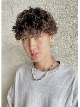 マグサロンギャラリー(Mag salon gallery) ツイスパ×波打ちスパイラルパーマで色気をプラス◎メンズ