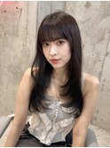 ◎大人気ロングレイヤー×モードワイドバング