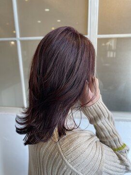 フィガロ ミリー 北生駒店(Figaro Mily) イメチェン美髪グロスピンク×水素ケア（髪質改善も◎）