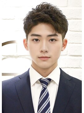 アース 天満橋店(HAIR & MAKE EARTH) 定番!爽やか◎20代30代ビジネスツーブロック七三