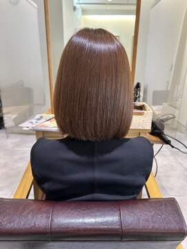 ブレンドバイハピネス(Blend by happiness) ブリーチなしWカラー　ミルクティーカラー　ベージュ