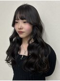 冬◎暗髪ロングヘア×髪質改善トリートメント×透明感