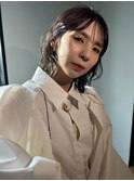 【 エアリーボブ × アッシュベージュ 】浅野美紀