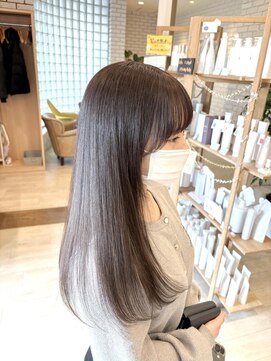 シュガー 仙台宮城野区(&Sugar) 透け感◎ツヤ感◎グレージュカラー