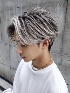 ネハス 名古屋栄店(nehus.) 学割ブリーチハイライト髪質改善ダブルカラーレイヤーカット