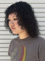 サル(saru) クルクルスパイラルパーマ