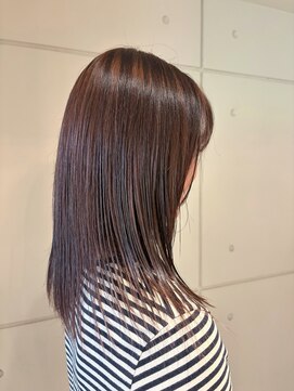 ブレイブ ヘアーアンドアイラッシュ(BRAVE hair & eyelash) 透け感ピンクラベンダー