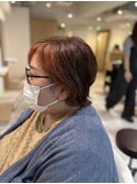 /四条大宮40代50代◎外ハネボブショートウルフレイヤーカット