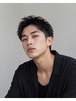 レイ バイ セブンルックス 宇都宮鶴田店(Lay by 7LOOKS)&nbsp;メンズショートアップバングスタイル