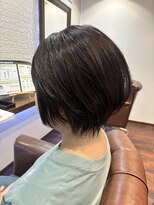 ヘアー サロン アットシュシュ(Hair Salon At'shushu)&nbsp;小顔補正立体カットで大人ショートボブ♪