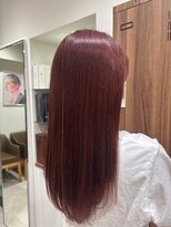 アッシュ 千歳烏山店(Ash)&nbsp;夏映えレッドカラー☆ミ