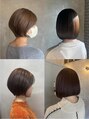 ザ ヘア ディードットログ(The hair D.Log)&nbsp;丸みのある女性らしいショートスタイルが得意です◎
