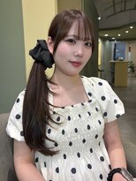 ウタ 大通×顔周りカット×チョコレートブラウン
