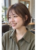 レイヤーボブ髪型20代30代40代50代前髪あり前髪なし面長丸顔越谷