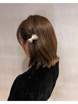 ドール 阪急高槻(DOLL)&nbsp;ボブアレンジデザインカラーグレージュ