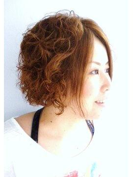 パピヨンロゼ(Papillon Rose) ドーリーパーマ☆エアリーショート