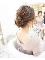ヘアアンドメイクジップ恵比寿 (Hair＆Make ZIP)&nbsp;王道アップスタイル　ヘアセット