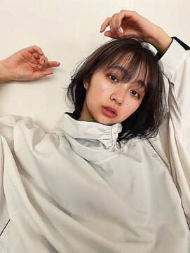 フィルムス 柏(FILMS) 暗めカラー/ショートボブ/マロンベージュ/くすみベージュ/柏