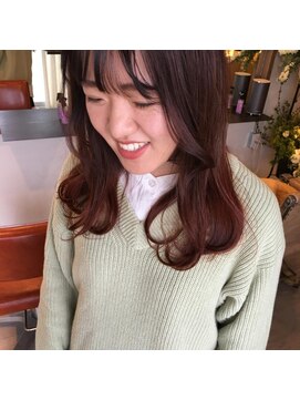 ルース(RUTH) レッドオレンジで春感