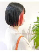 アナザヘアー なんば 高島屋前店(ANAZA hair)&nbsp;＊韓国風　ヨシンモリ　inner redorange ＊