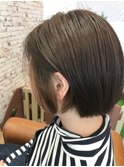 インナーカラーアッシュ おしゃれボブ