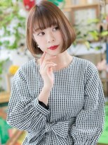 カバーヘア ブリス 上尾西口店(COVER HAIR bliss)&nbsp;★シースルーバング美髪前下がりミニボブ20代30代40代★9