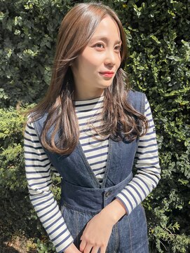 ソワリー 栄(THOiRY) THOiRY【女性らしい柔らかヘア】似合わせ小顔艶髪ゆる巻きロング