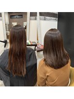 ディッシュ 五反田(dish)&nbsp;五反田駅美容室☆美艶髪/オススメ透明感ブラウン